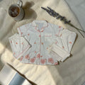 Soft Ivory Heart 3-Piece Crush Cotton Lounge Set