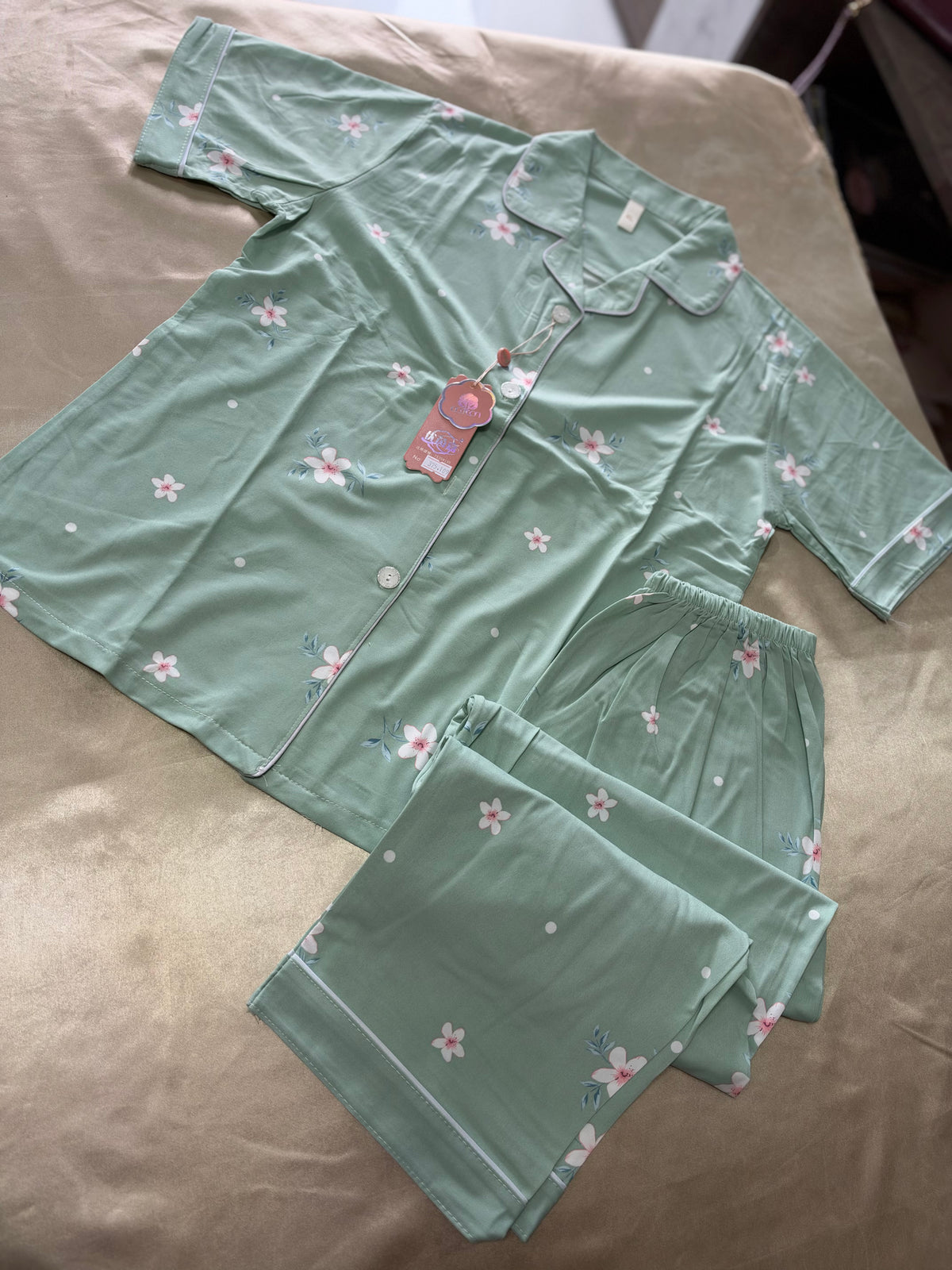 Sakura 🌸 2pc night suit