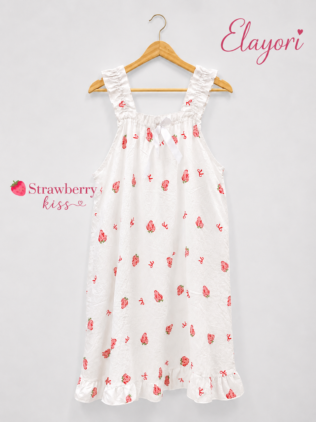 Ruffle Strap Nighty / Housedress/ Nightdress/ Nightgown