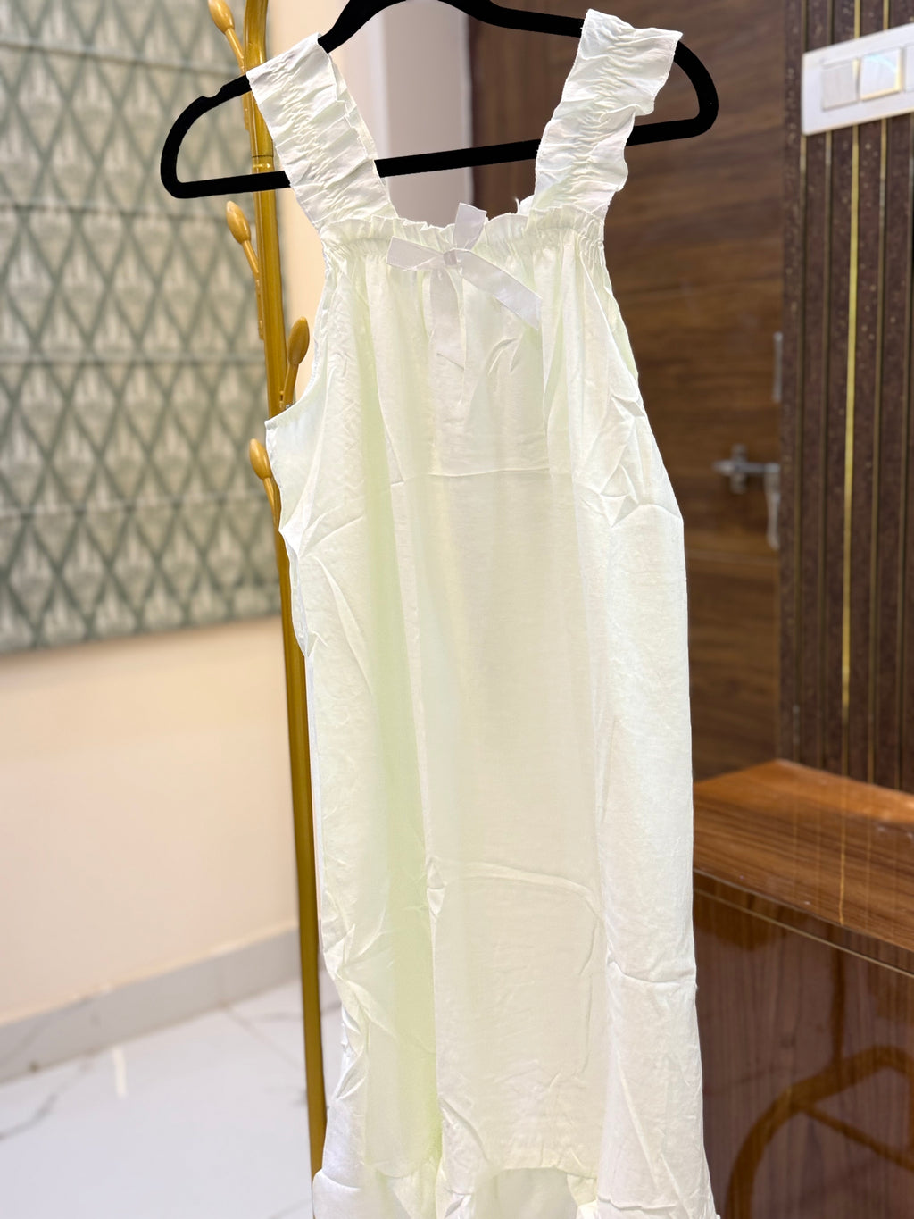 Ruffle Strap Nighty / Housedress/ Nightdress/ Nightgown