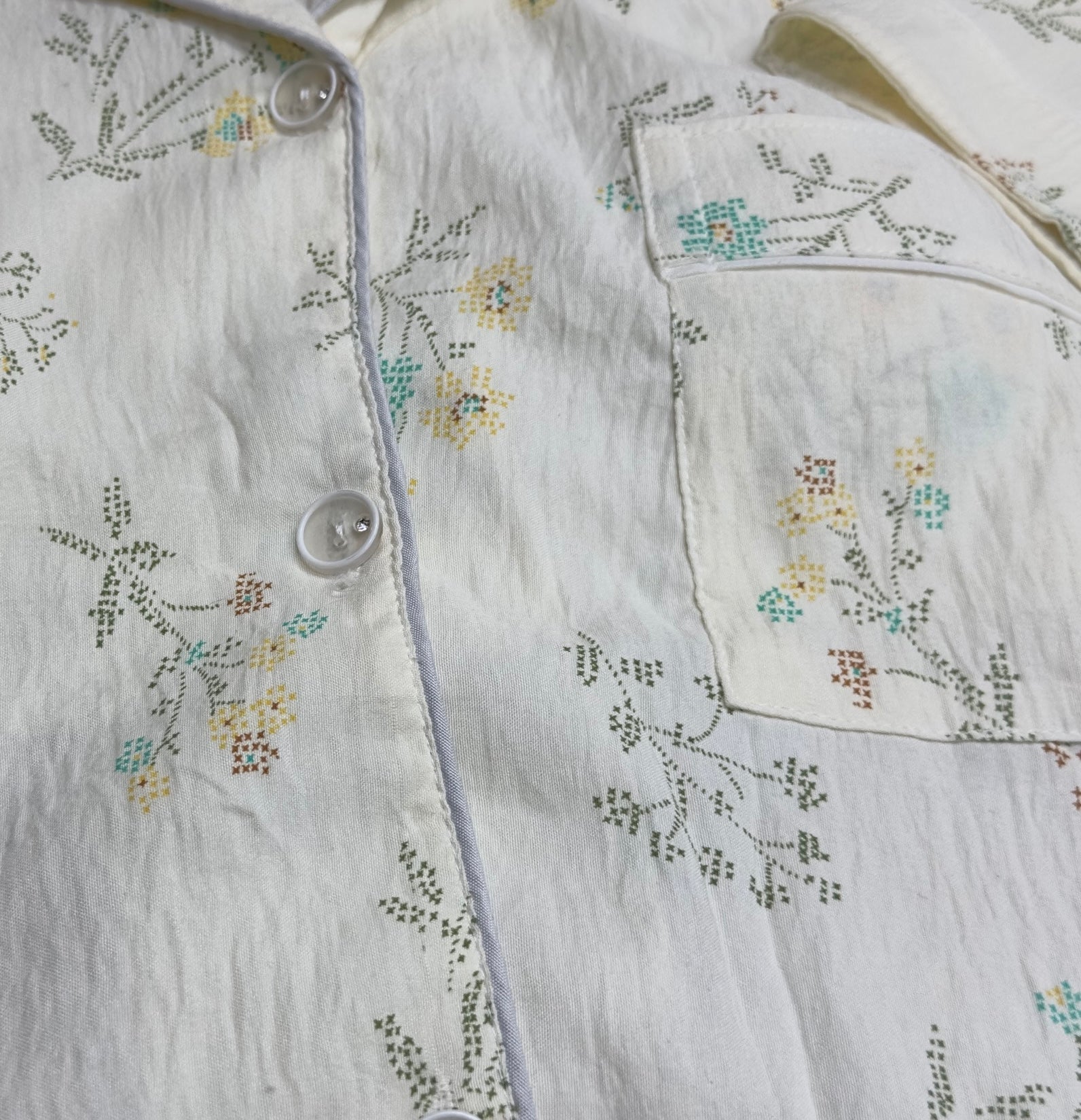 Wildflower Padded 3-Piece Soft Cotton Lounge Set