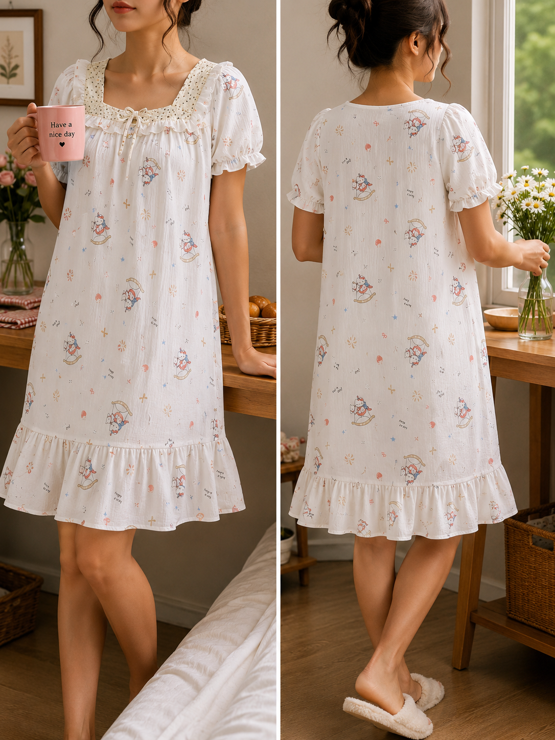 Dreamy Days Padded Nightdress Collection