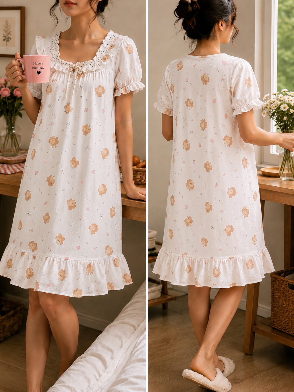 Dreamy Days Padded Nightdress Collection