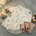 Ivory Tulip Cotton Crush Night Suit Set
