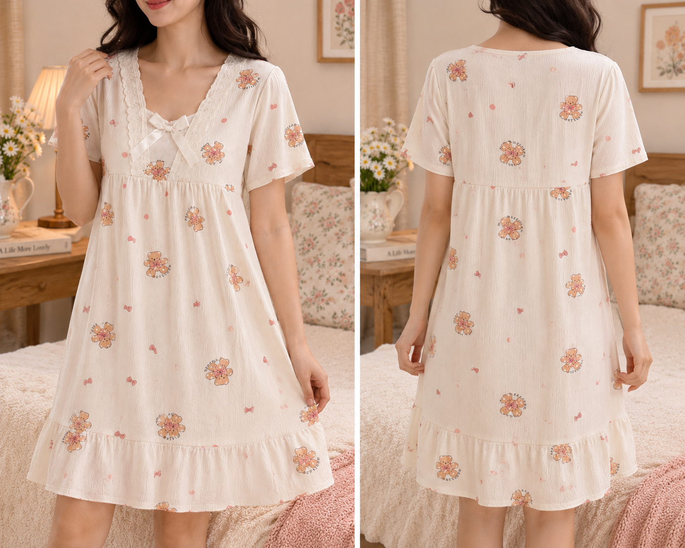 ☁️ Elayori Soft Girl House Dress Collection 🎀