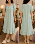Elayori Soft Romance Padded House Dress
