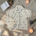 Ivory Puppy Print 2-Piece Lounge Set