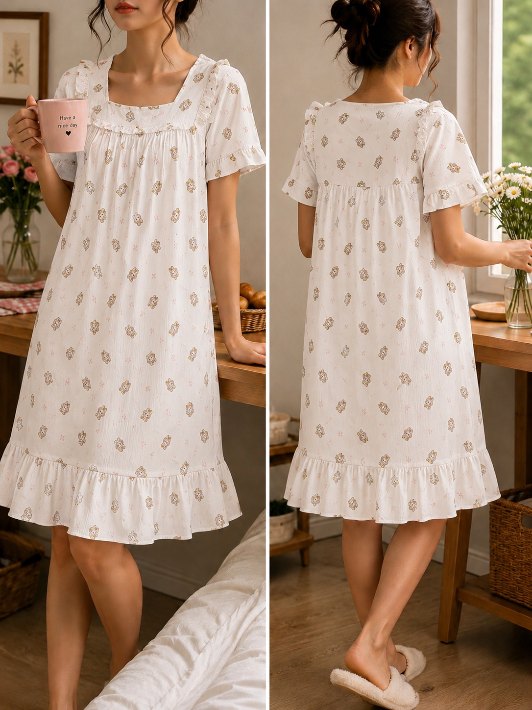 Dreamy Days Padded Nightdress Collection