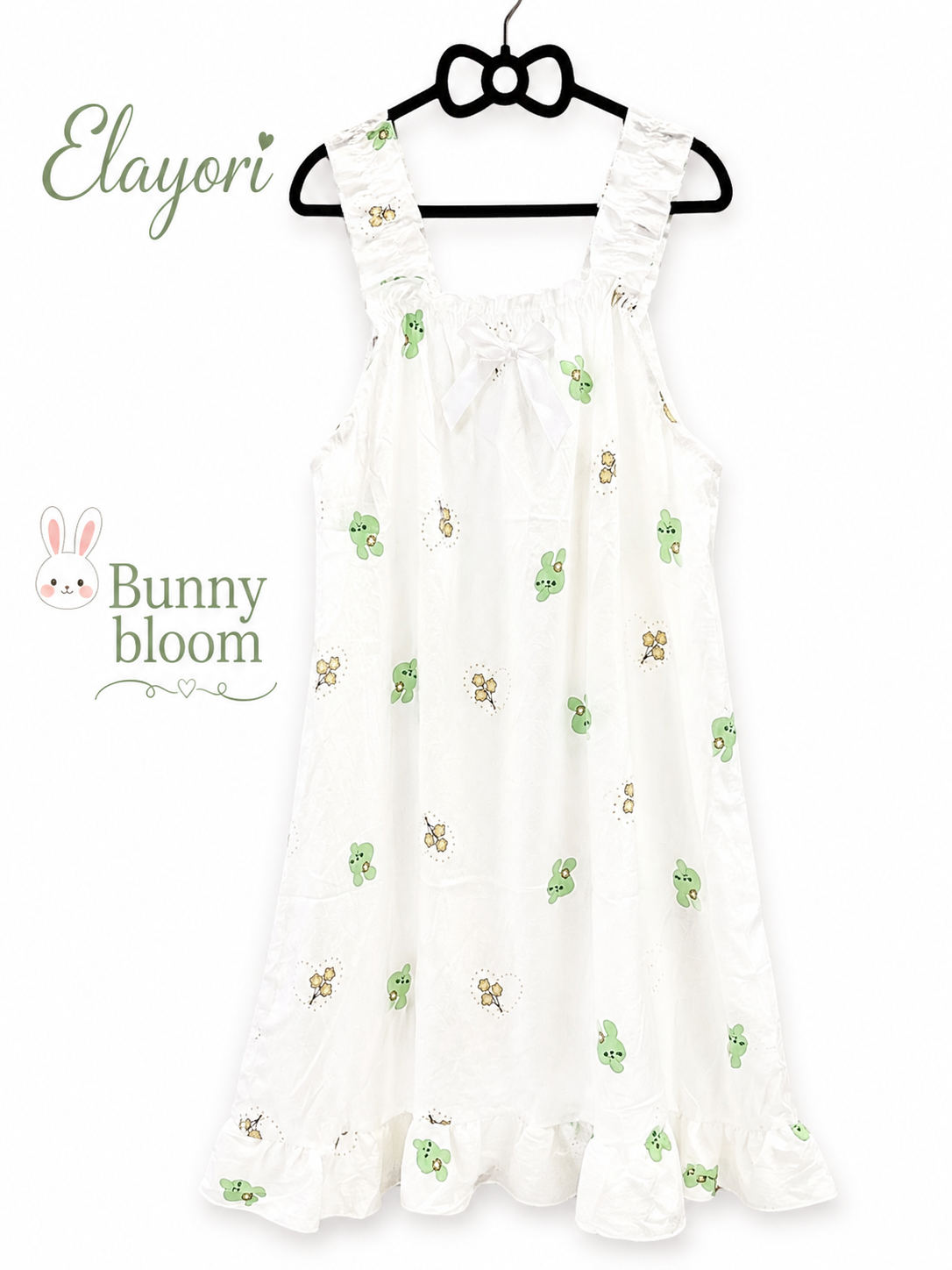 Ruffle Strap Nighty / Housedress/ Nightdress/ Nightgown