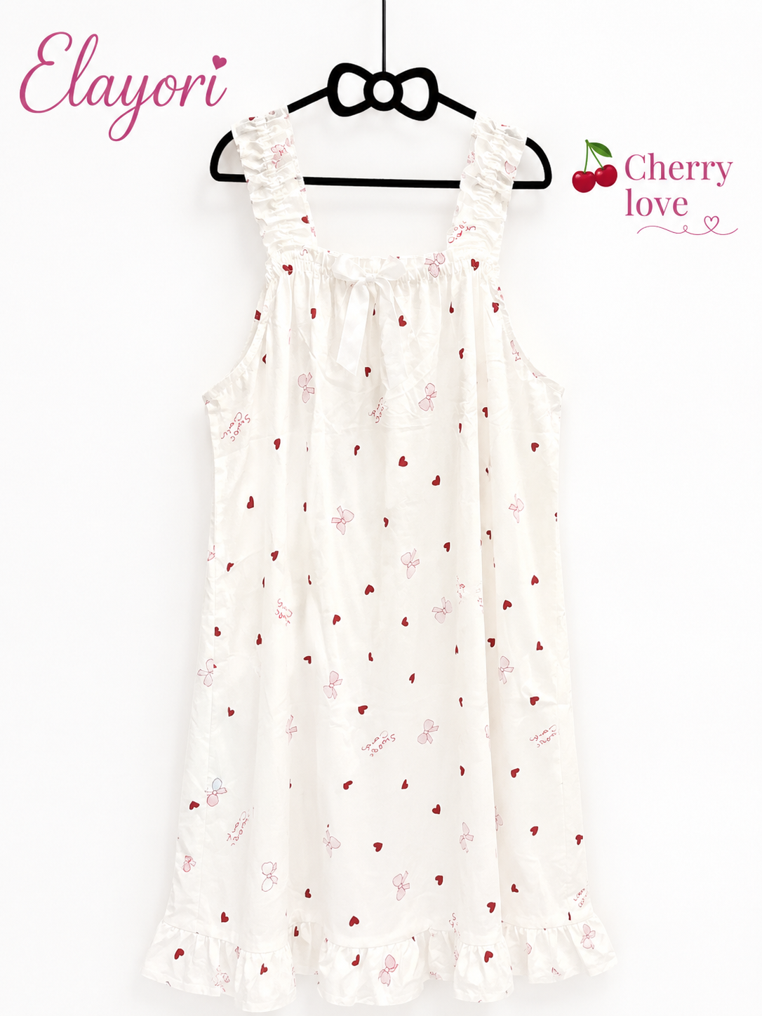 Ruffle Strap Nighty / Housedress/ Nightdress/ Nightgown